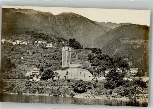 6614 Brissago Foto AK Madonna del Ponte