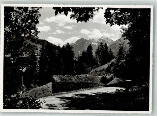 7250 Klosters Foto AK Rütipromenade