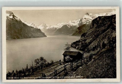 6377 Seelisberg 1926 Foto AK