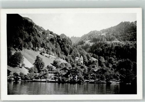 3800 Sundlauenen 1946 Foto AK Ort handschriftlich