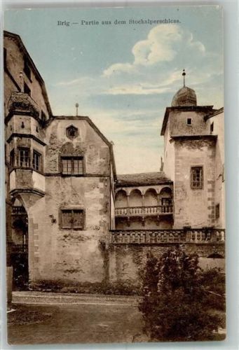 3900 Brig Foto AK Stockalper- Schloss