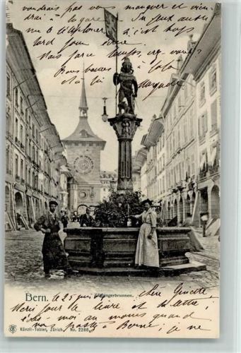 3000 Bern Berne 1904 - Zähringerbrunnen