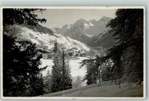 7250 Klosters - Silvrettagruppe Winter