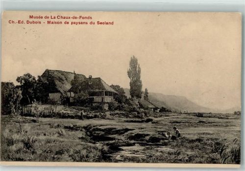 2400 Le Locle 1907 - Maison de payans du Seeland Musee de La Chaux-de-fonds Ort lt. Stempel