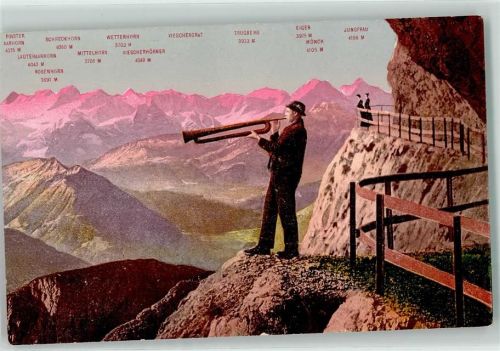 6010 Pilatus Kulm - Hornbläser Berneralpen