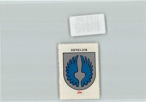 2802 Develier - Vignette Wappen Kaffee Hag ca 1920-1940