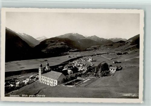 7180 Disentis Mustér - Blick gegen Oberalp