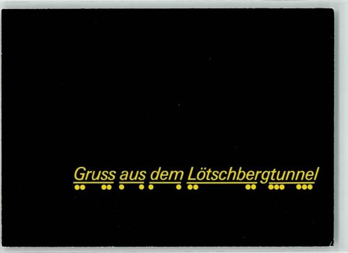 3718 Kandersteg - Lötschbergtunnel