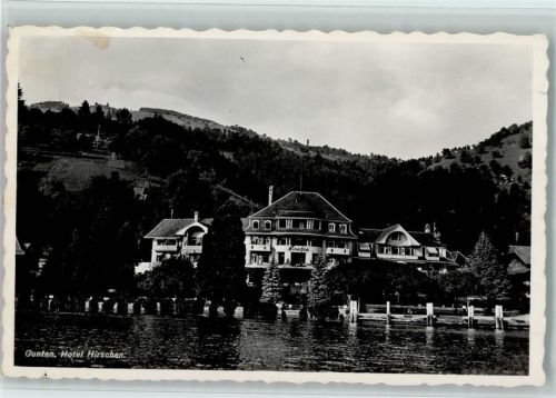 3654 Gunten - Hotel Hirschen