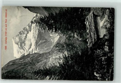 Tödi 1912 - Uelialp Bahnpost Ambulant