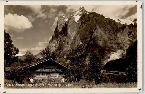 Grindelwald - Wetterhorn Gasthaus Grindelwalnderhaus