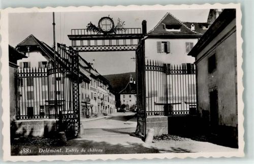 2800 Delémont Delsberg - Schlosseingang