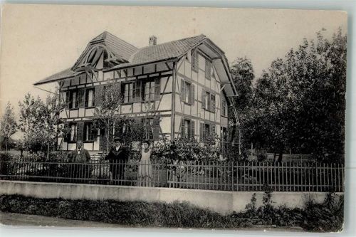 4914 Roggwil BE 1908 Foto AK Ort lt. Stempel