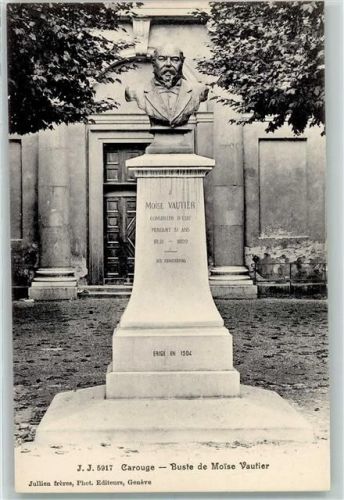 1227 Carouge GE La Praille - Buste de Moise Vautier