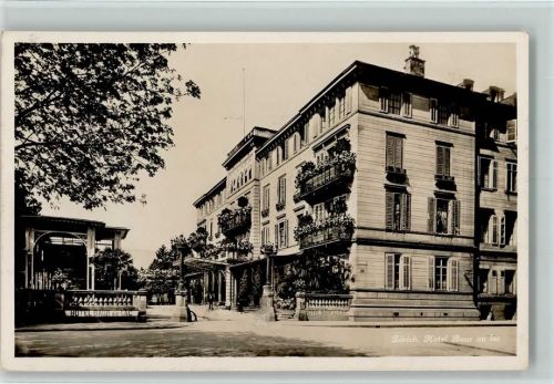 1927 - Hotel Baur au Lac - Verlag Guggenheim 13746 a AK