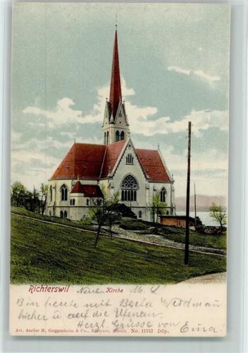8805 Richterswil - Kirche