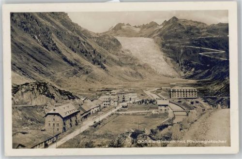 Gletschhorn - Teilansicht, Rhonegletscher