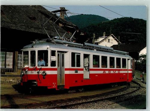 1860 Aigle - Chemin de fer Aigle Ollon Monthey Champery Triebwagen