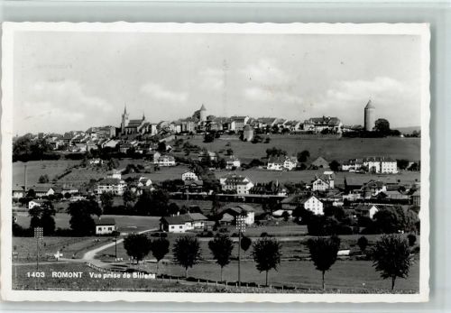 1680 Romont FR - Vue prise de Billens