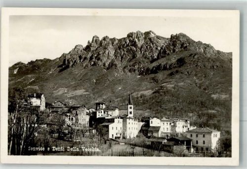 Denti della Vecchia 1927 Foto AK Hotel Pension de la Poste