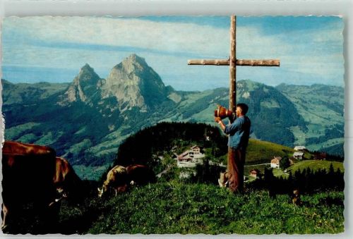 6433 Stoos SZ - Mythen Alpruf Kühe