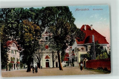 4115 Mariastein - Kirchplatz