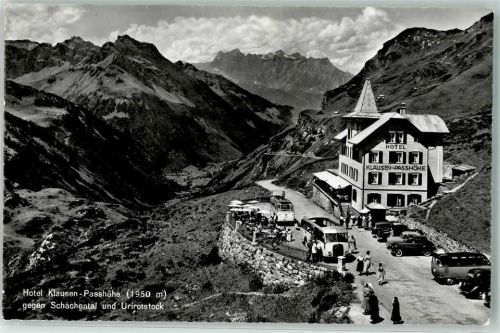 Klausenpasshöhe - Hotel Postauto