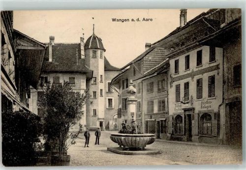 3380 Wangen an der Aare - Brunnen Dorfplatz