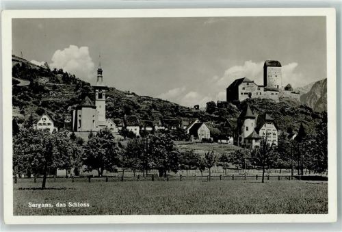 7320 Sargans - Schloss