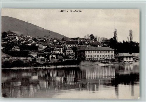 2024 St-Aubin-Sauges St-Aubin 1909 - Uferansicht