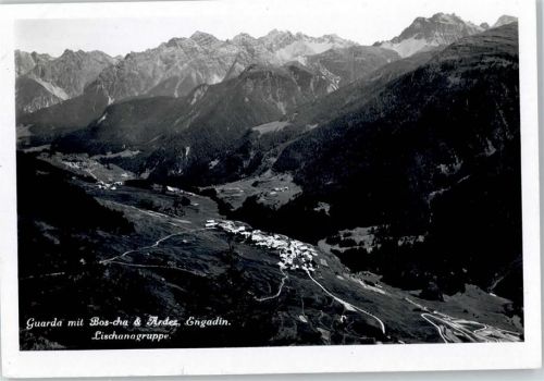 7545 Guarda - Lischanagruppe, Bos-cha, Ardez