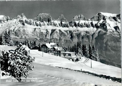 8890 Flums - Hotel Champerdon, Churfirsten, Großberg