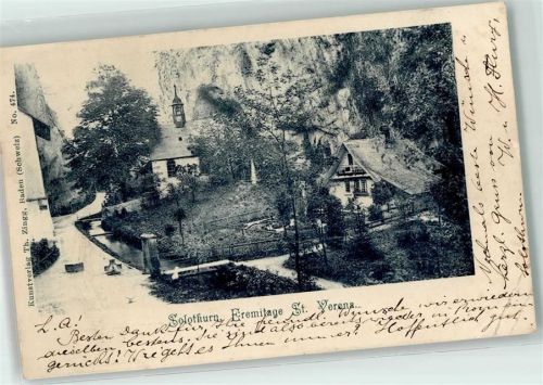 4500 Solothurn Soleure 1900 - Einsiedelei St Verena