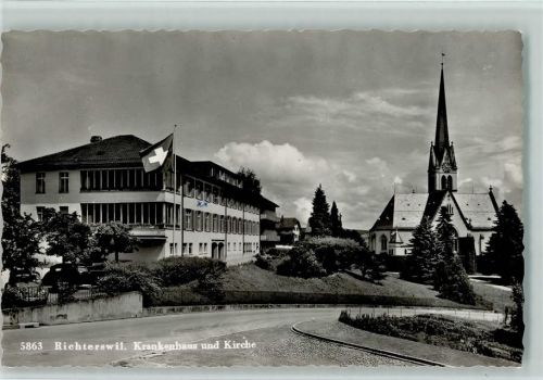 8805 Richterswil - Krankenhaus Kirche