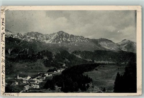 7076 Parpan 1924 Gebrauchsspuren