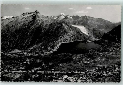 Grimsel - Totensee Rhonegletscher Furkastraße
