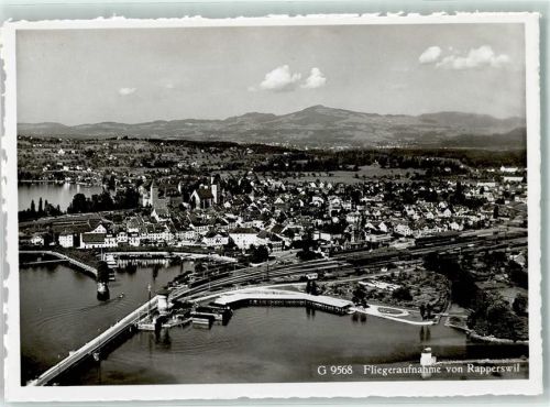 8640 Rapperswil SG Gebrauchsspuren Fliegeraufnahme Damm