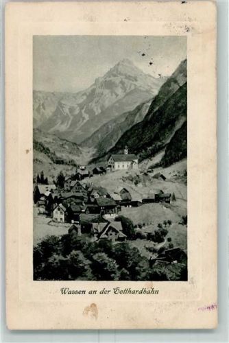 6484 Wassen UR - Kirche