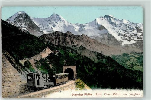 Schynige-Platte-Bahn 1906 - Bergbahn Jungfrau Eiger Mönch