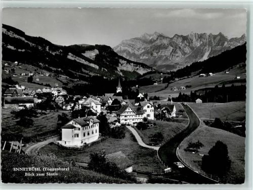 9651 Ennetbühl - Toggenburg Blick zum Säntis Oldtimer