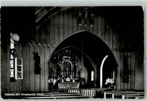 6433 Stoos SZ - Inneres der Bergkapelle