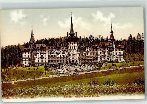8000 Zürich - Hotel Waldhaus Dolder