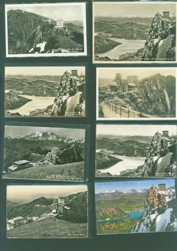 Monte Generoso Kleinposten bis 20 Lot mit 8 AK Punkte auf den Plastikhüllen