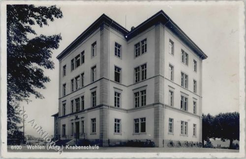 5610 Wohlen AG - Knabenschuhle 1938