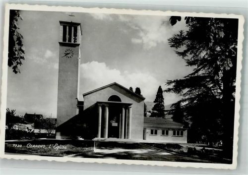 1815 Clarens Foto AK Kirche