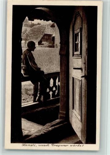 Hansli, wosch Draguner wärde - Bauer - Franco-Suisse 9039 AK Motiv Schweiz