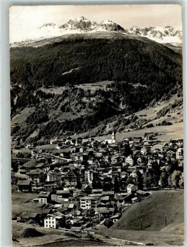 7250 Klosters 1950 Foto AK