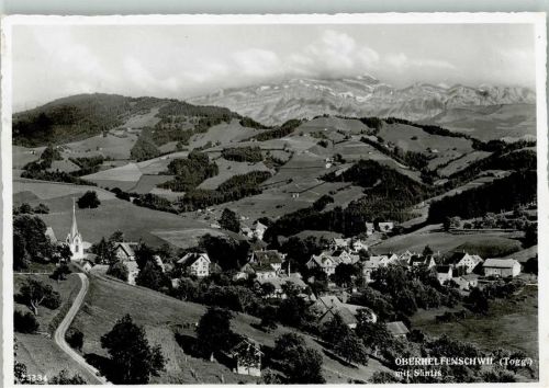 9621 Oberhelfenschwil 1956 - Foto Gross Nr. 25334 - Teilansicht AK