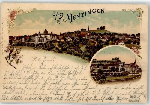 6313 Menzingen 1900 - Kirche