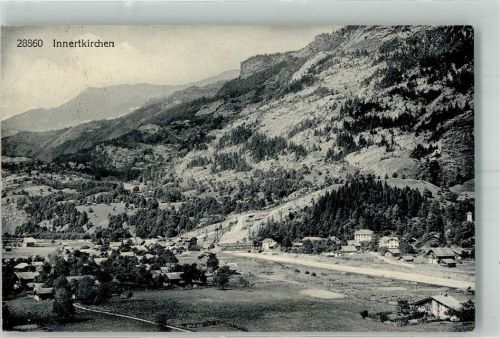 3862 Innertkirchen Foto AK Bahnpost Zug 2720